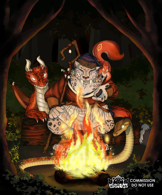 D&D Character Illustration - 2025 Commission