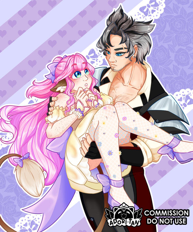 Couples Illustration - 2024 commission