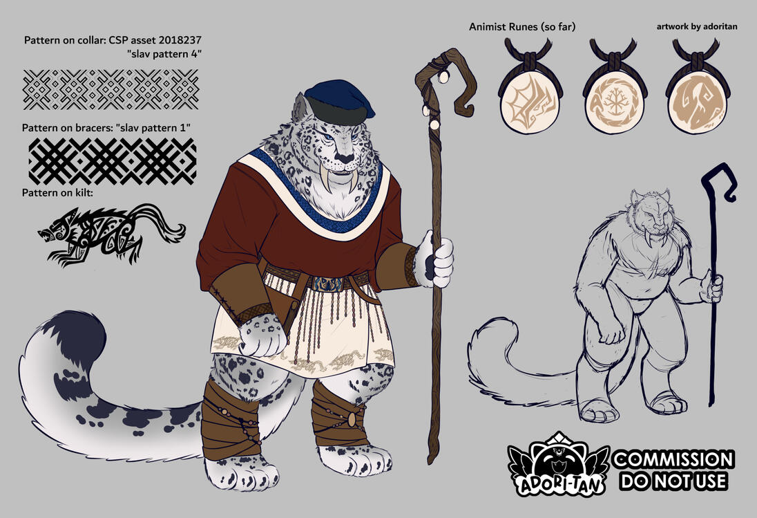 D&D Character Design - 2025 commission