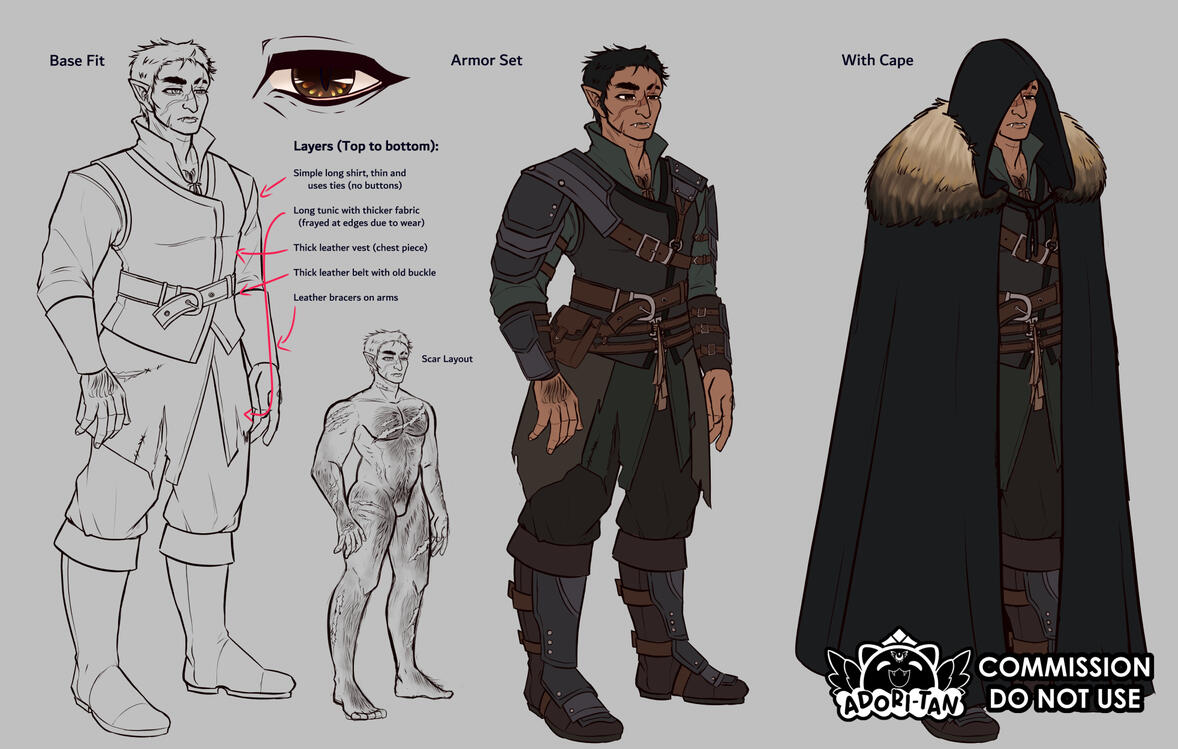 D&D Character Design - 2025 commission