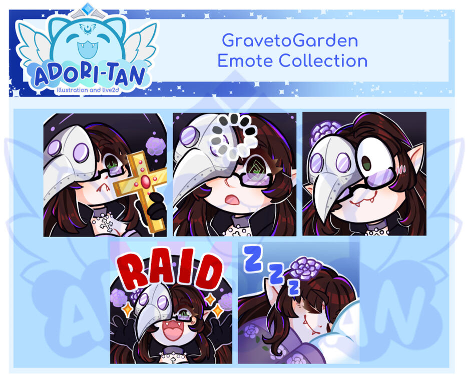 Character Emote Set - 2025 commission