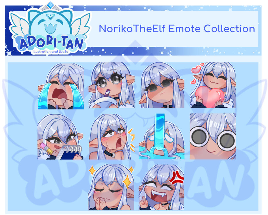 Character Emote Set - 2024 commission