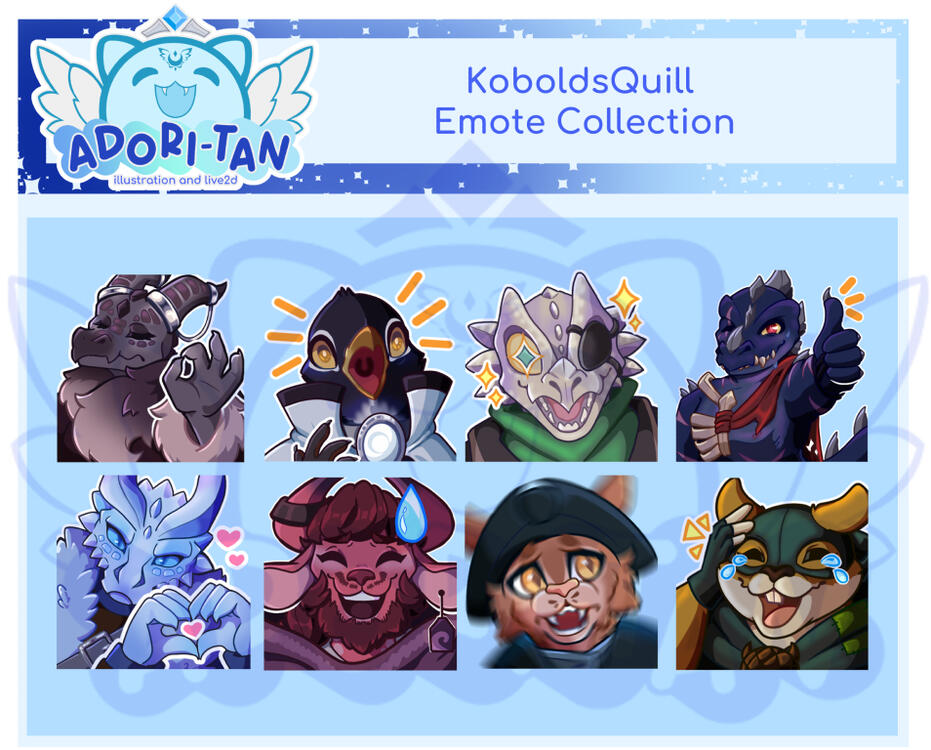 Character Emote Set - 2026 commission