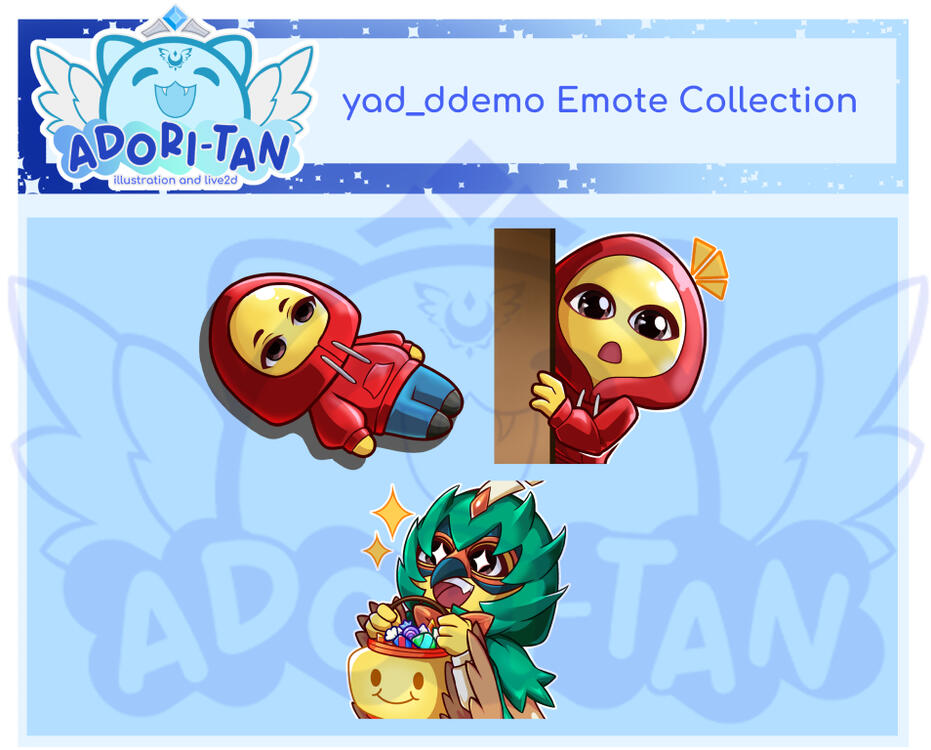 Character Emote Set - 2025 commission