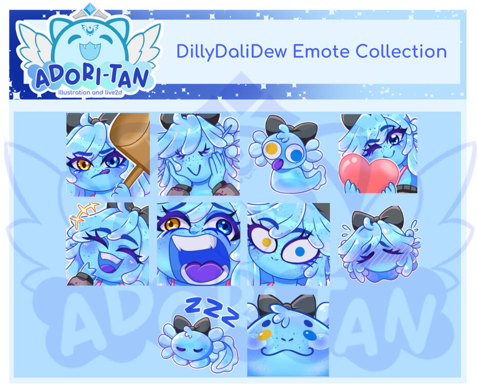 Character Emote Set - 2024 commission